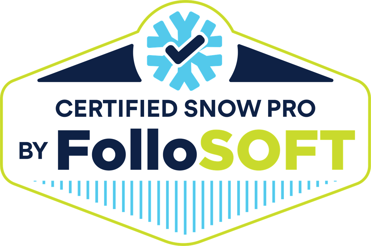 Certified Snow Pro by FolloSOFT badge